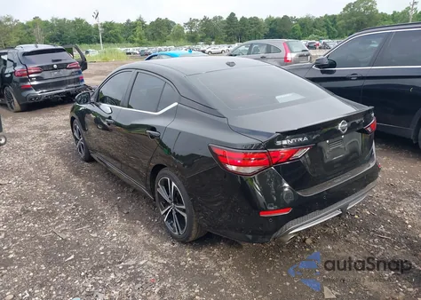 2021 Nissan Sentra Sr Xtronic Cvt из США, поврежденный, VIN 3N1AB8DV5MY252134